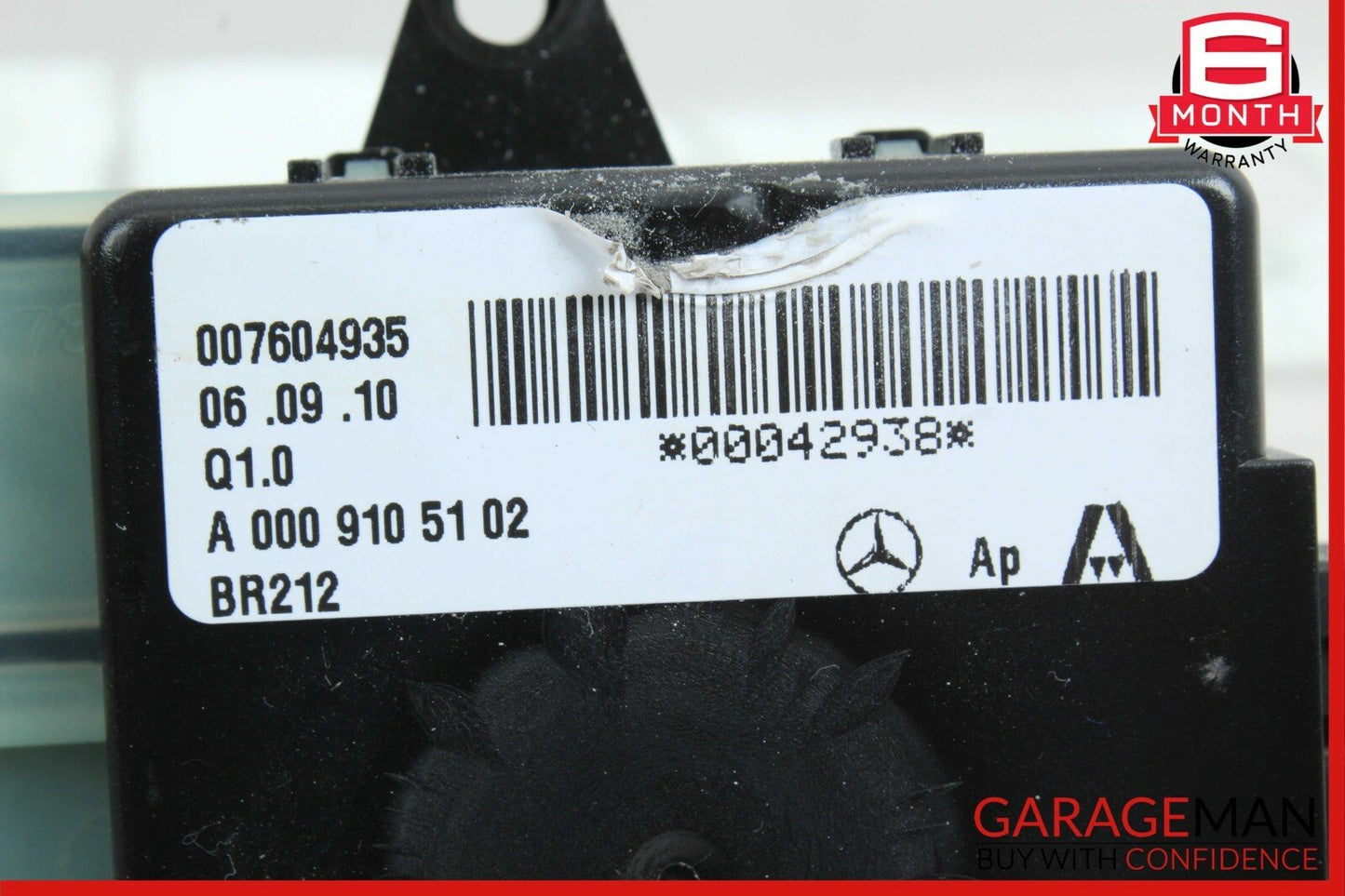 08-18 Mercedes C300 E350 Front Upper Seat Cushion Bladder Bolster Assembly OEM