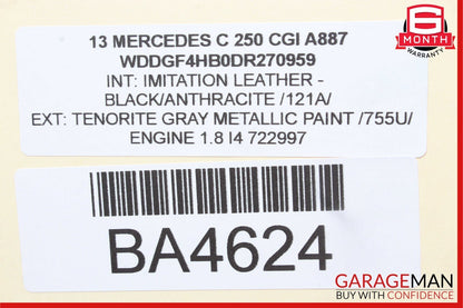 08-14 Mercedes W204 C250 Rear Left Driver Side Door Lock Latch Actuator OEM