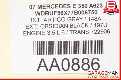 03-08 Mercedes E350 SLK280 ML550 Sirius Satellite Radio Receiver Module Unit