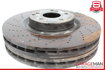 08-14 MERCEDES W204 C63 AMG REAR RIGHT & LEFT SIDE BRAKE ROTOR DISC SET OEM