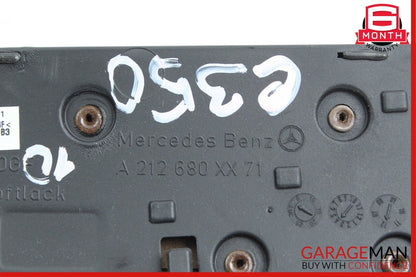 10-13 Mercedes W212 E350 Dashboard Dash AC A/C Air Vent Center Trim Assembly