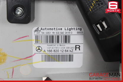 13-16 Mercedes X166 GL450 GL550 Inner Tail Light Lamp Rear Right Side OEM