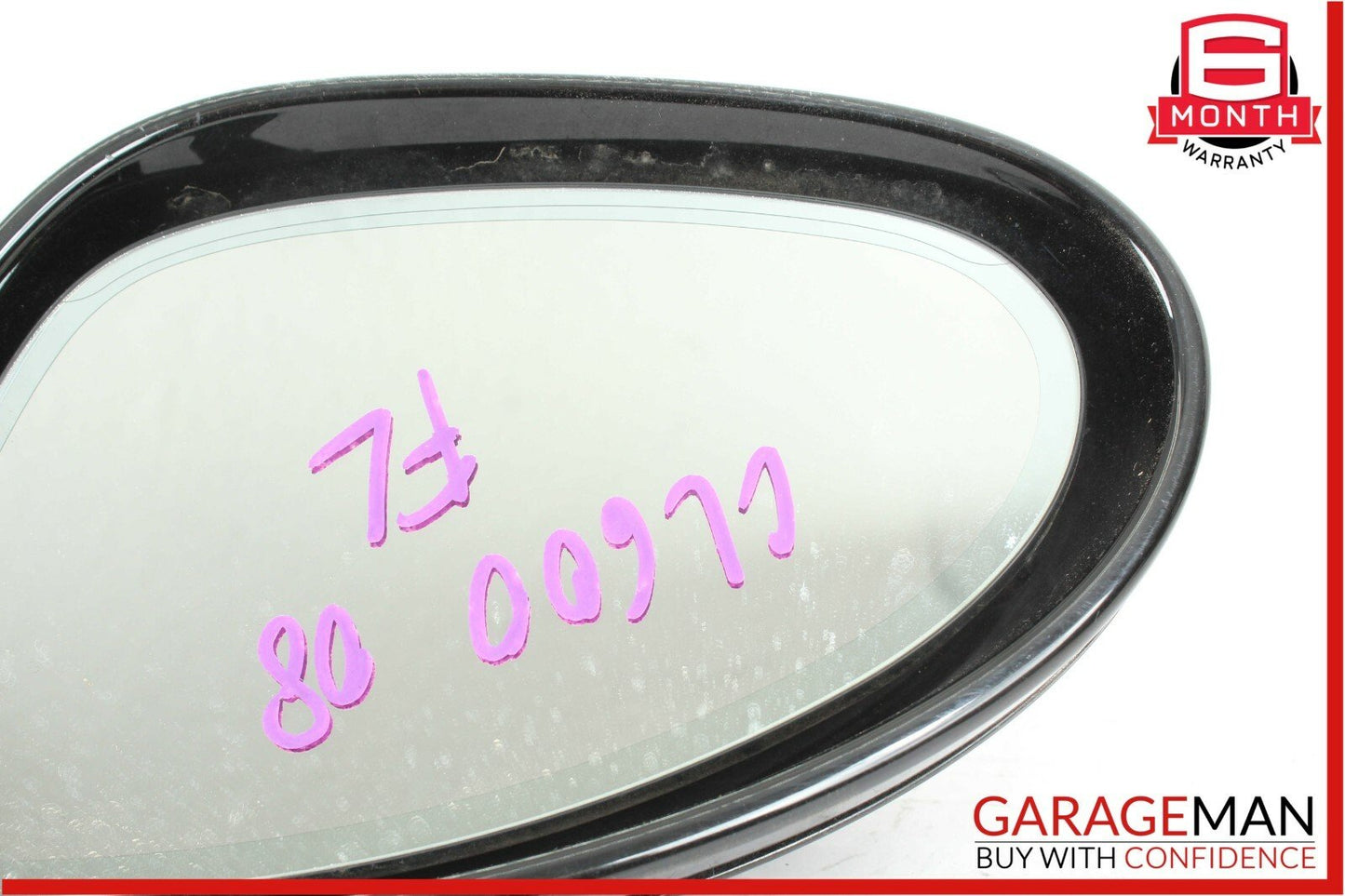 07-09 Mercedes W216 CL600 Front Left Side Mirror Door Rear View Black OEM