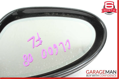 07-09 Mercedes W216 CL600 Front Left Side Mirror Door Rear View Black OEM