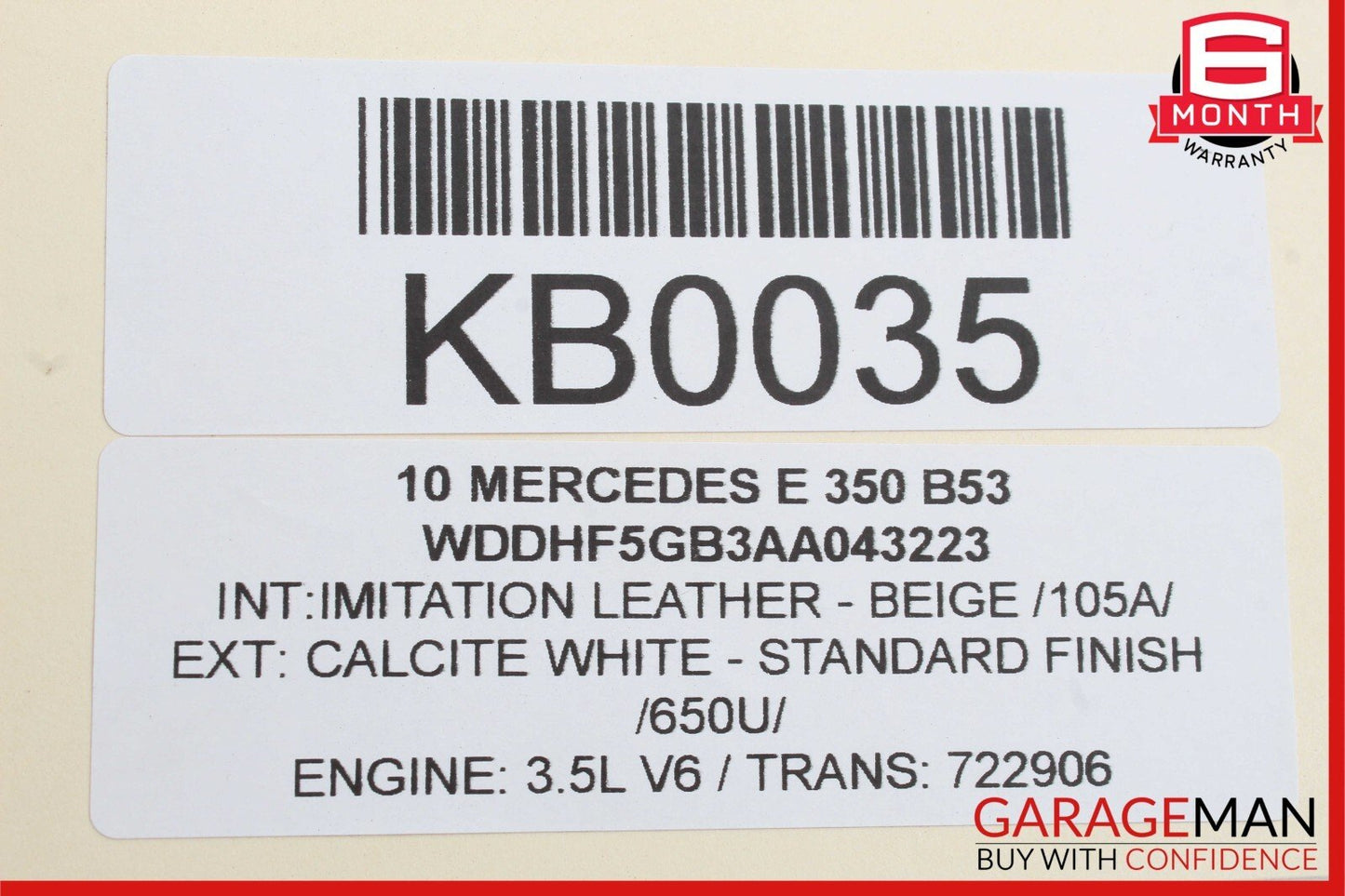 08-18 Mercedes W212 E350 CLS550 C300 Rear Left Door Control Module Unit OEM