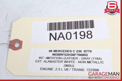 01-07 Mercedes W203 C280 C320 Front Left or Right Door Sound Audio Speaker OEM