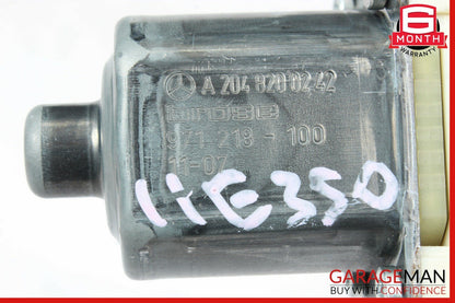 10-16 Mercedes W212 E350 E550 Front Right Side Door Window Regulator Motor Unit