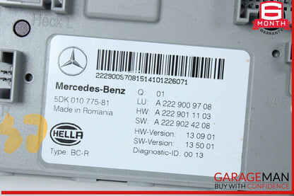 15-18 Mercedes W205 C300 C400 C350e Rear Trunk SAM Control Module Unit OEM