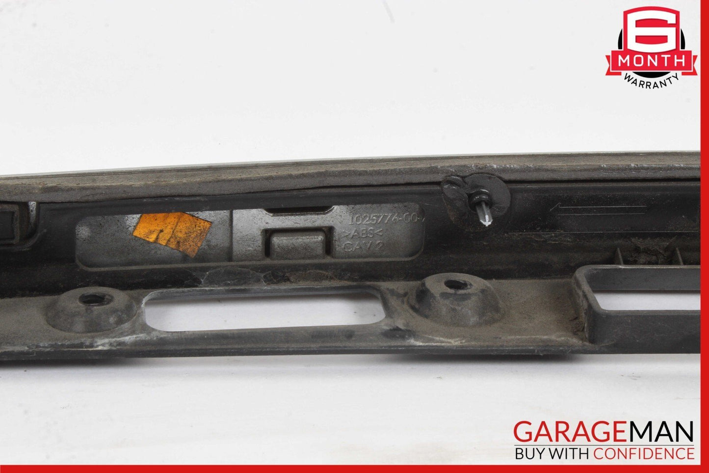 12-20 Tesla Model S Rear Liftgate Trunk Lid Trim Molding Crome w/ Rear Camera