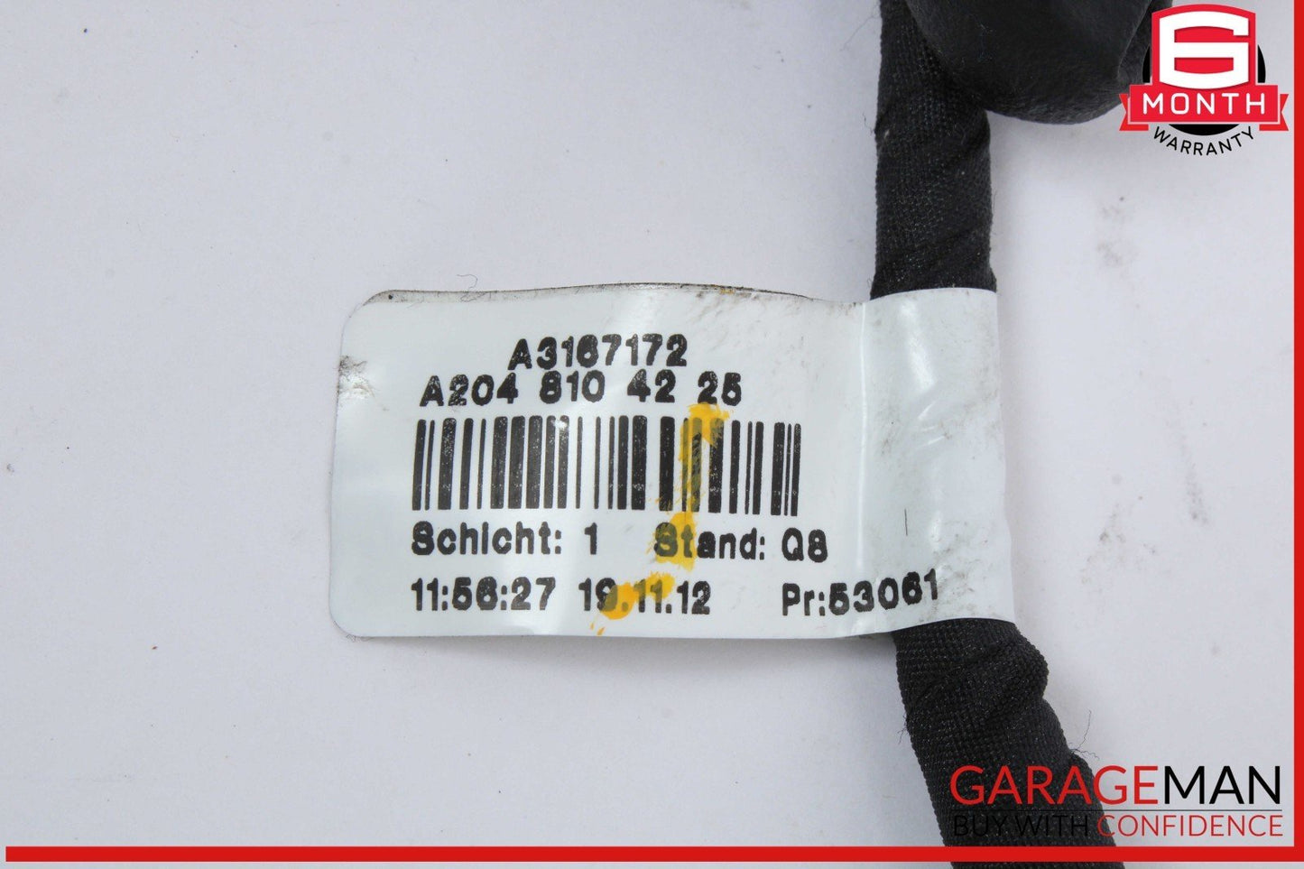 12-15 Mercedes W204 C250 Front Right Side Door Rear View Mirror w/ Blind Spot