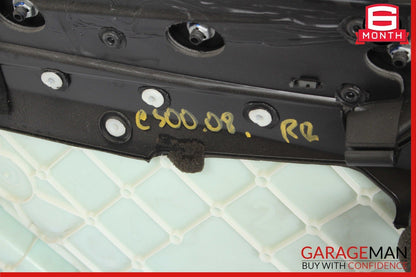 08-14 Mercedes W204 C250 C300 Sedan Rear Right Side Interior Door Panel Grey