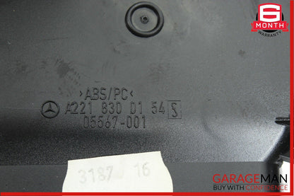 07-14 Mercedes S550 CL550 Front Left Dash AC A/C Heater Air Vent Trim Black