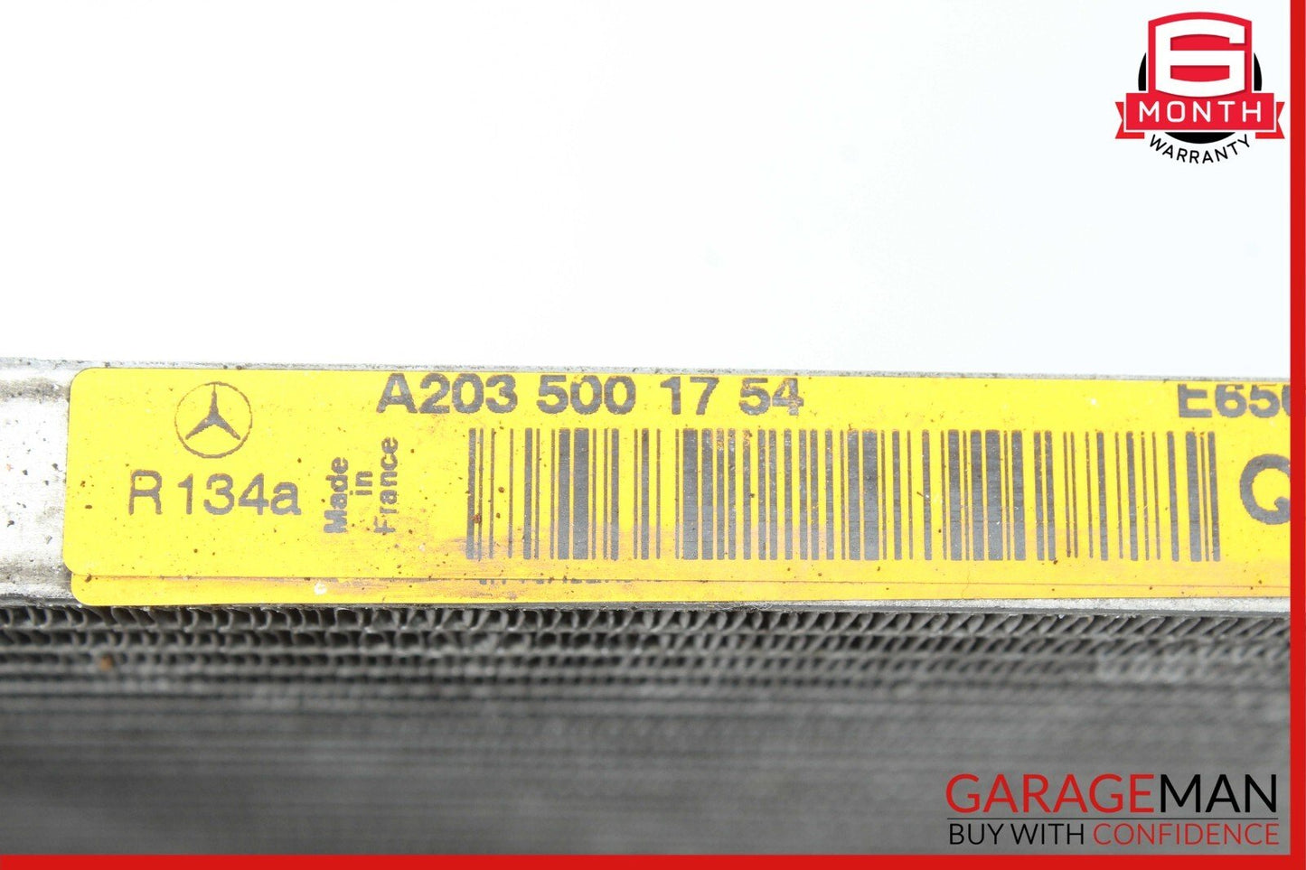 05-11 Mercedes R171 SLK350 C350 AC A/C Cooling Radiator Condenser Assembly OEM