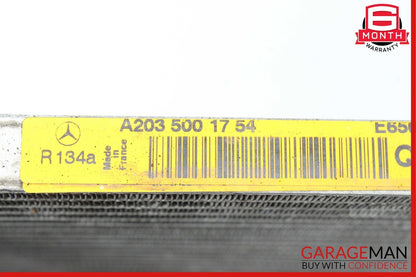 05-11 Mercedes R171 SLK350 C350 AC A/C Cooling Radiator Condenser Assembly OEM
