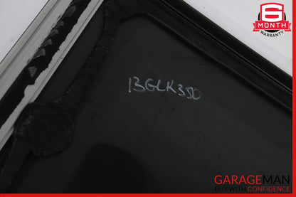 10-15 Mercedes X204 GLK250 GLK350 Rear Top Roof Pano Panoramic Glass Panel OEM