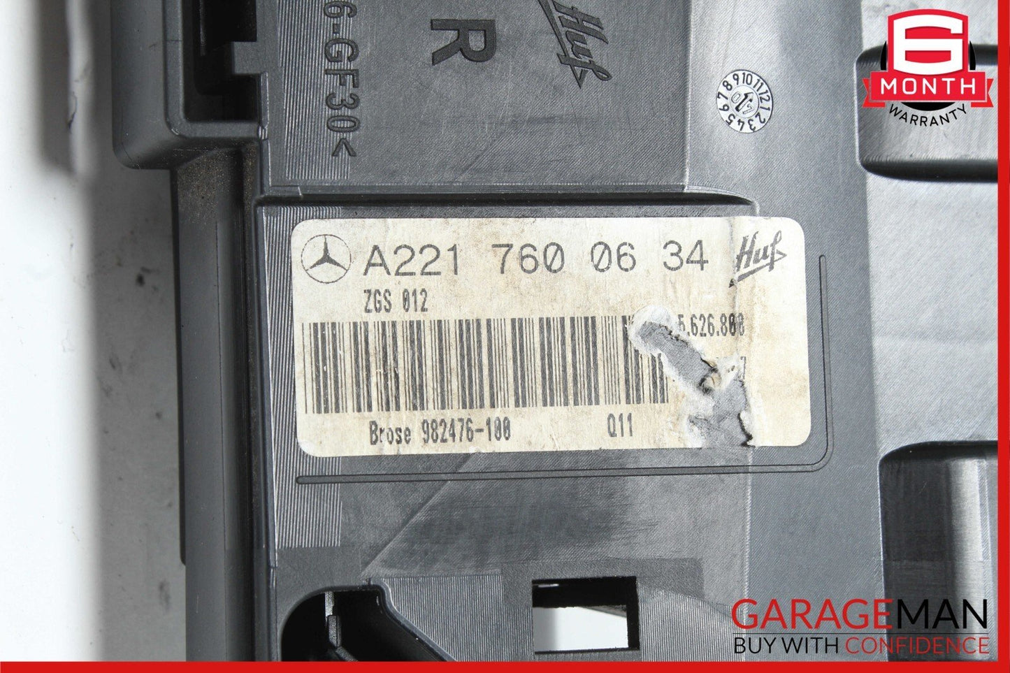 07-13 Mercedes W221 S550 4MATIC Front Right Exterior Door Handle Keyless Go OEM