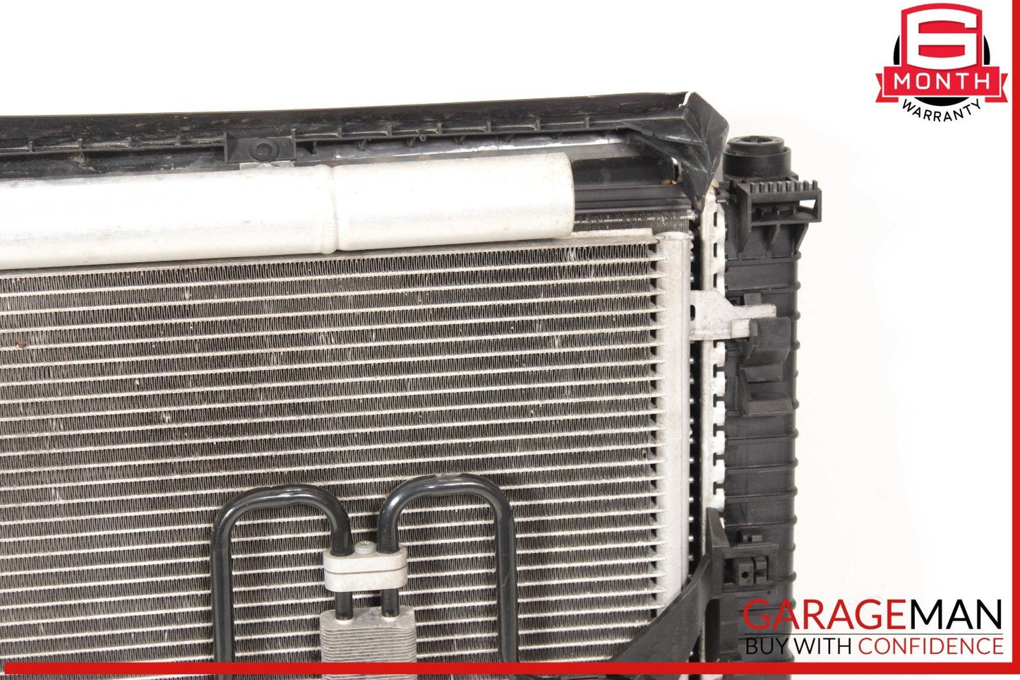 04-11 Mercedes W211 E320 Engine Motor Cooling Fan Radiator A/C Condenser Assy