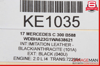 15-18 Mercedes W205 C300 C400 C350e Rear Right Side Door Control Module Unit OEM