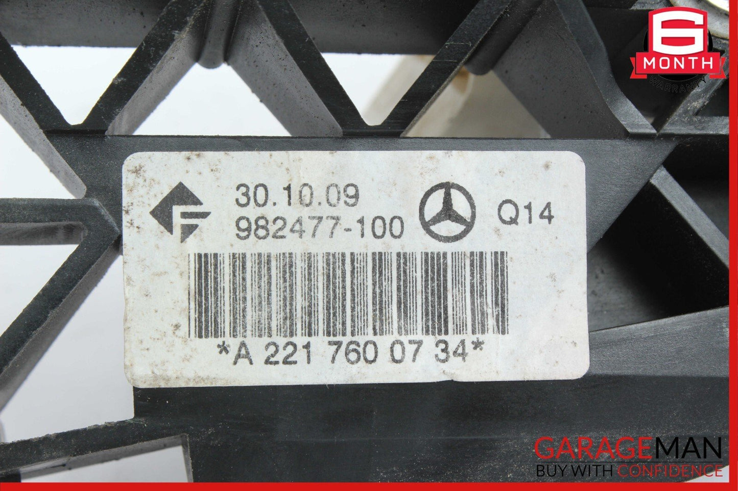 07-13 Mercedes W221 S550 Rear Left Side Exterior Door Handle Keyless Go OEM