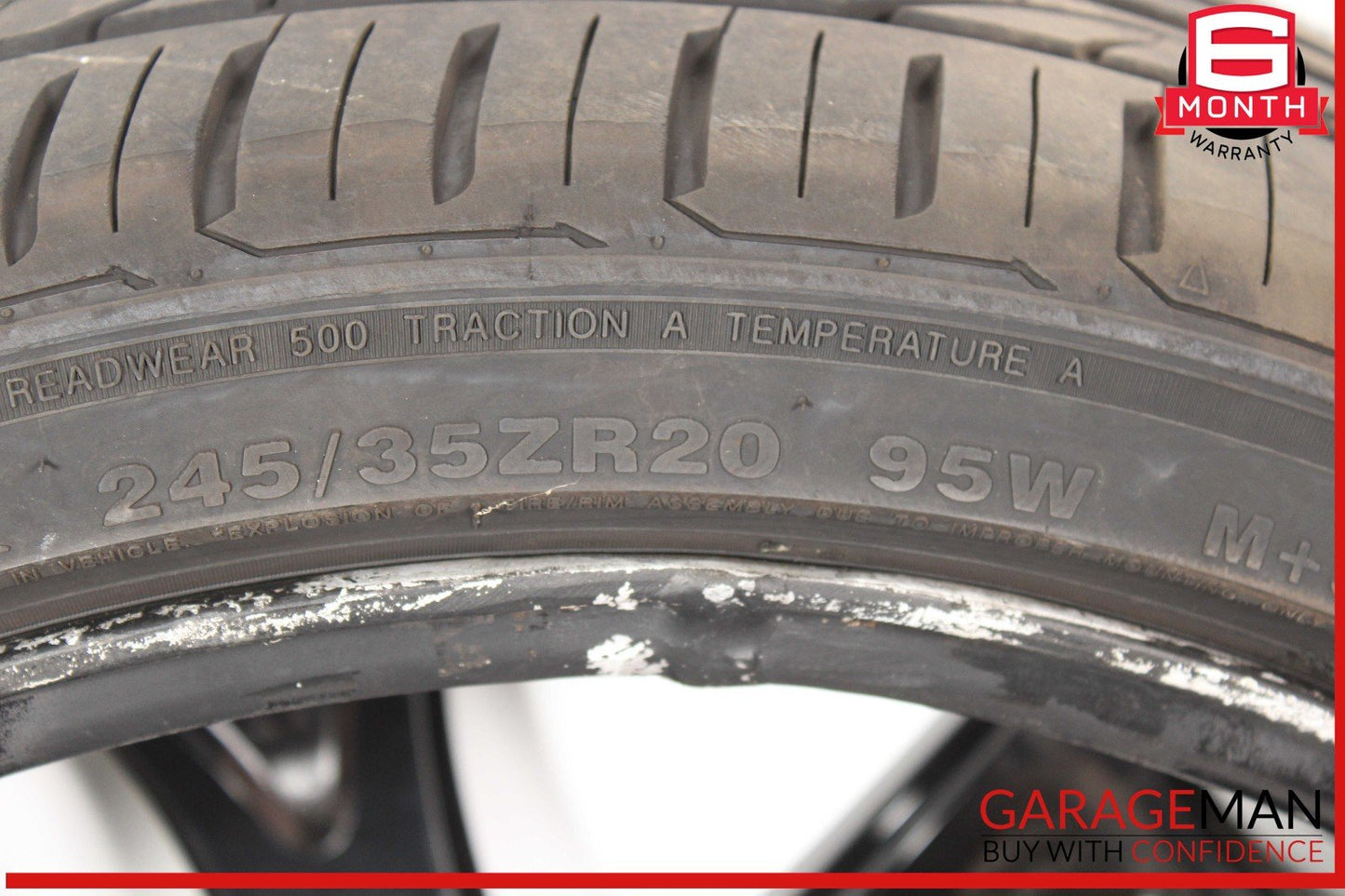 07-13 Mercedes W221 S550 Complete Wheel Tire Rim Set R20 OEM