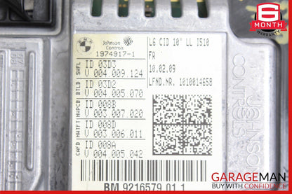 09-12 BMW 750i 750Li F01 F02 Navigation Information Display Screen 9216579 OEM