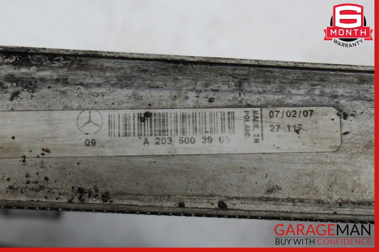 03-08 Mercedes W209 CLK350 C280 Engine Water Cooling Radiator 2035003903 OEM