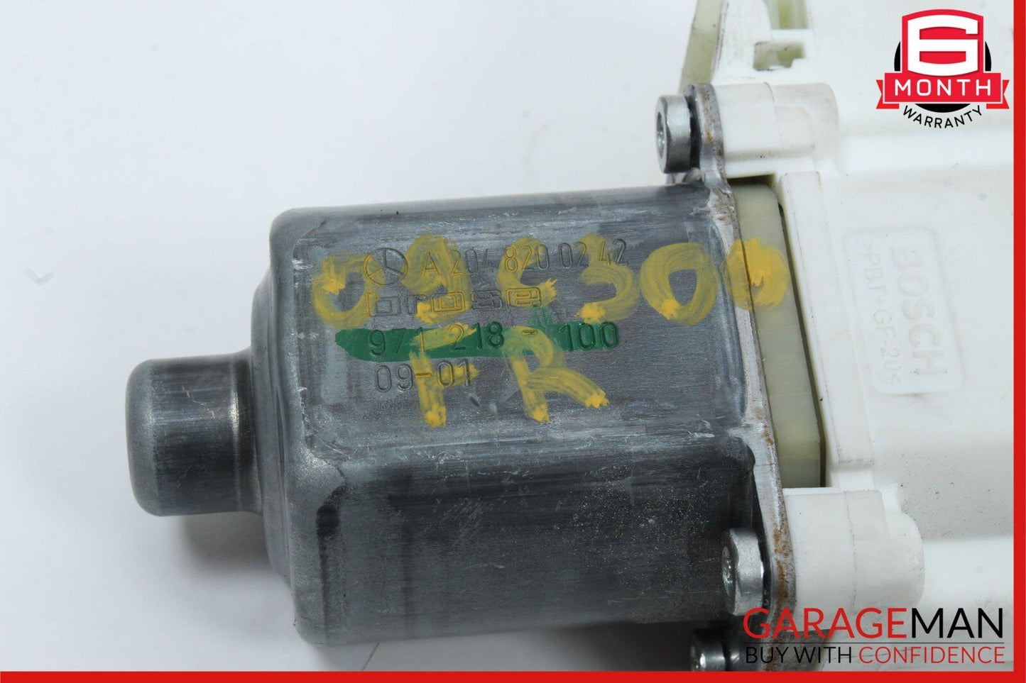 08-16 Mercedes C300 C250 E350 Front Right Side Door Window Regulator Motor Unit