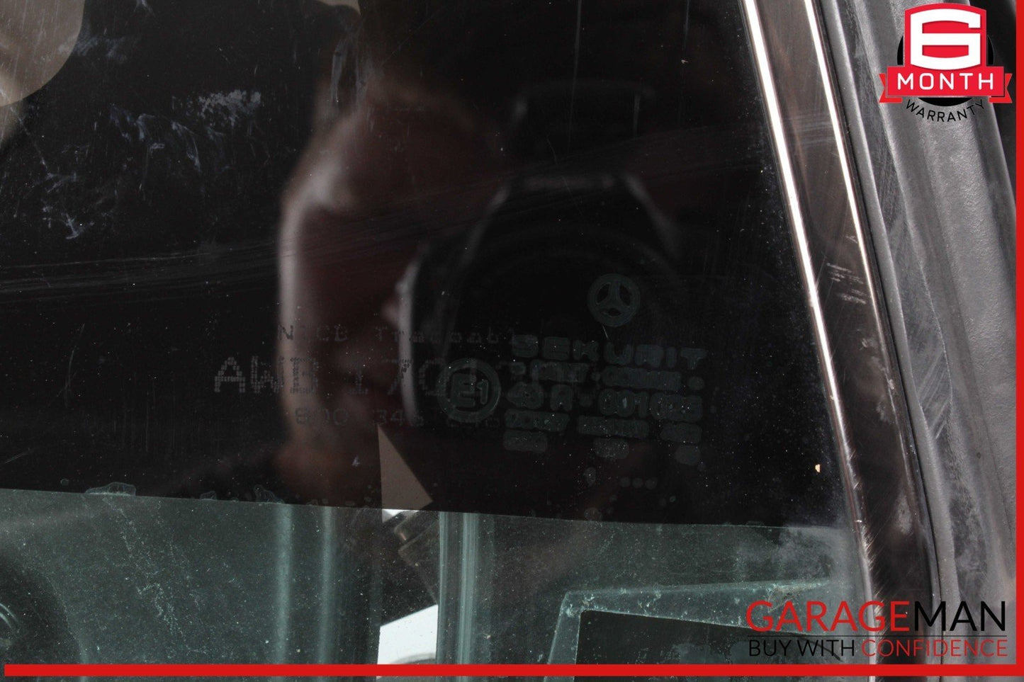 03-12 Mercedes R230 SL500 SL55 AMG Rear Right Side Quarter Window Glass OEM