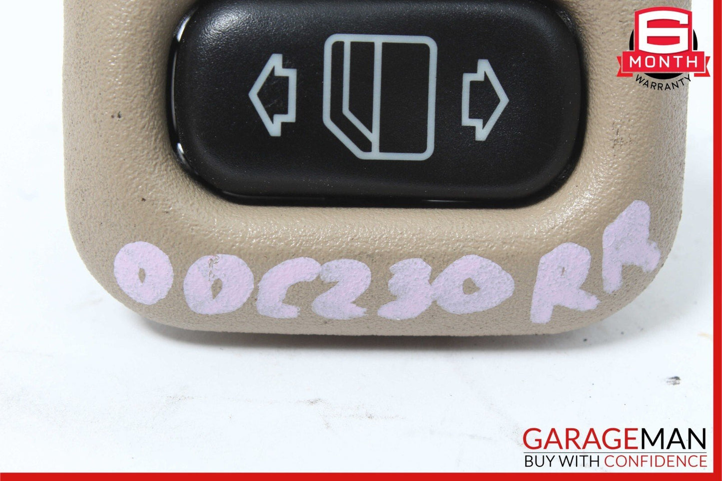 98-00 Mercedes W202 C230 Rear Right Side Window Switch Control Button OEM