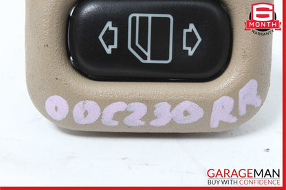 98-00 Mercedes W202 C230 Rear Right Side Window Switch Control Button OEM