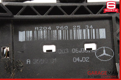 12-18 Mercedes W218 CLS550 Front Left Rear Left Exterior Door Handle Bezel OEM