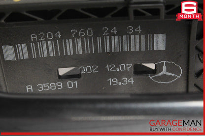 12-16 Mercedes X166 GL450 Right Passenger Side Exterior Door Handle Gray OEM