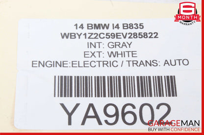 14-21 BMW i3 I01 Hybrid Rear Engine Panel Mount Bracket 6868859 OEM