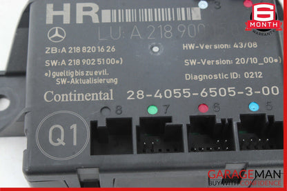 08-18 Mercedes W204 C250 CLS550 Rear Right Side Door Control Module Unit OEM