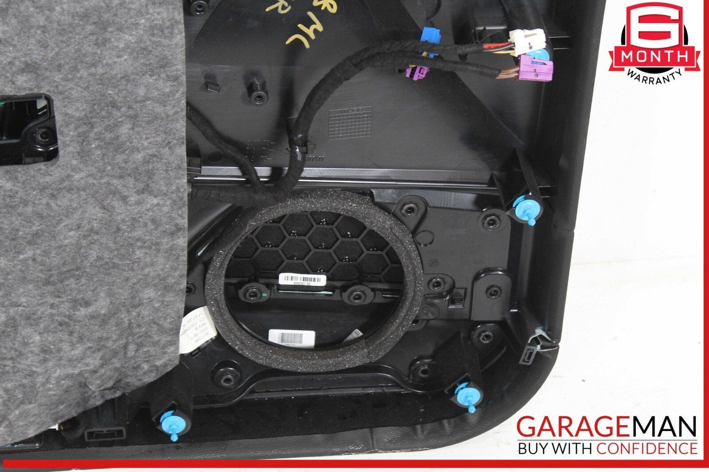 17-20 Maserati Levante M161 Interior Door Panel Front Right Side Black OEM