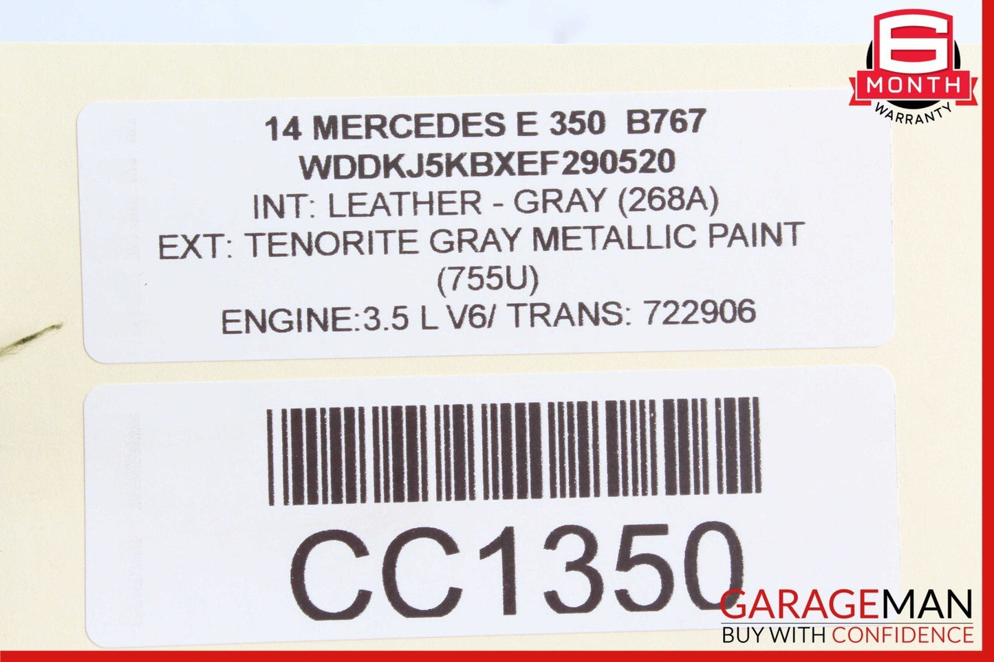 10-20 Mercedes W207 E350 E400 Front SAM Module Relay Fuse Box OEM