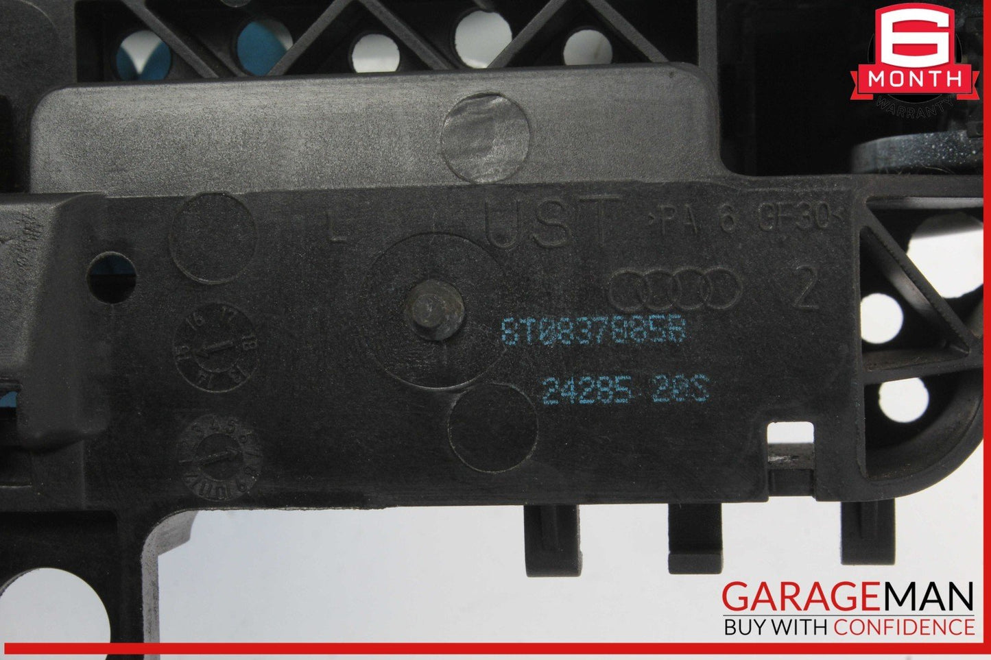 08-18 Audi S4 Q5 A4 A5 Rear Left Driver Side Exterior Door Handle White OEM