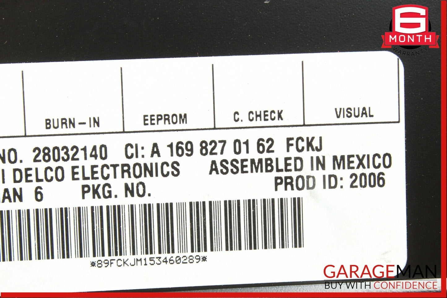 03-08 Mercedes CLS500 SLK280 ML550 Sirius Satellite Radio Receiver Module Unit