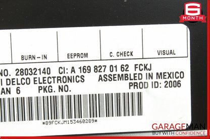 03-08 Mercedes CLS500 SLK280 ML550 Sirius Satellite Radio Receiver Module Unit