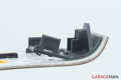 00-06 Mercedes W215 CL600 Front Left Driver Side Window Glass Switch Wood