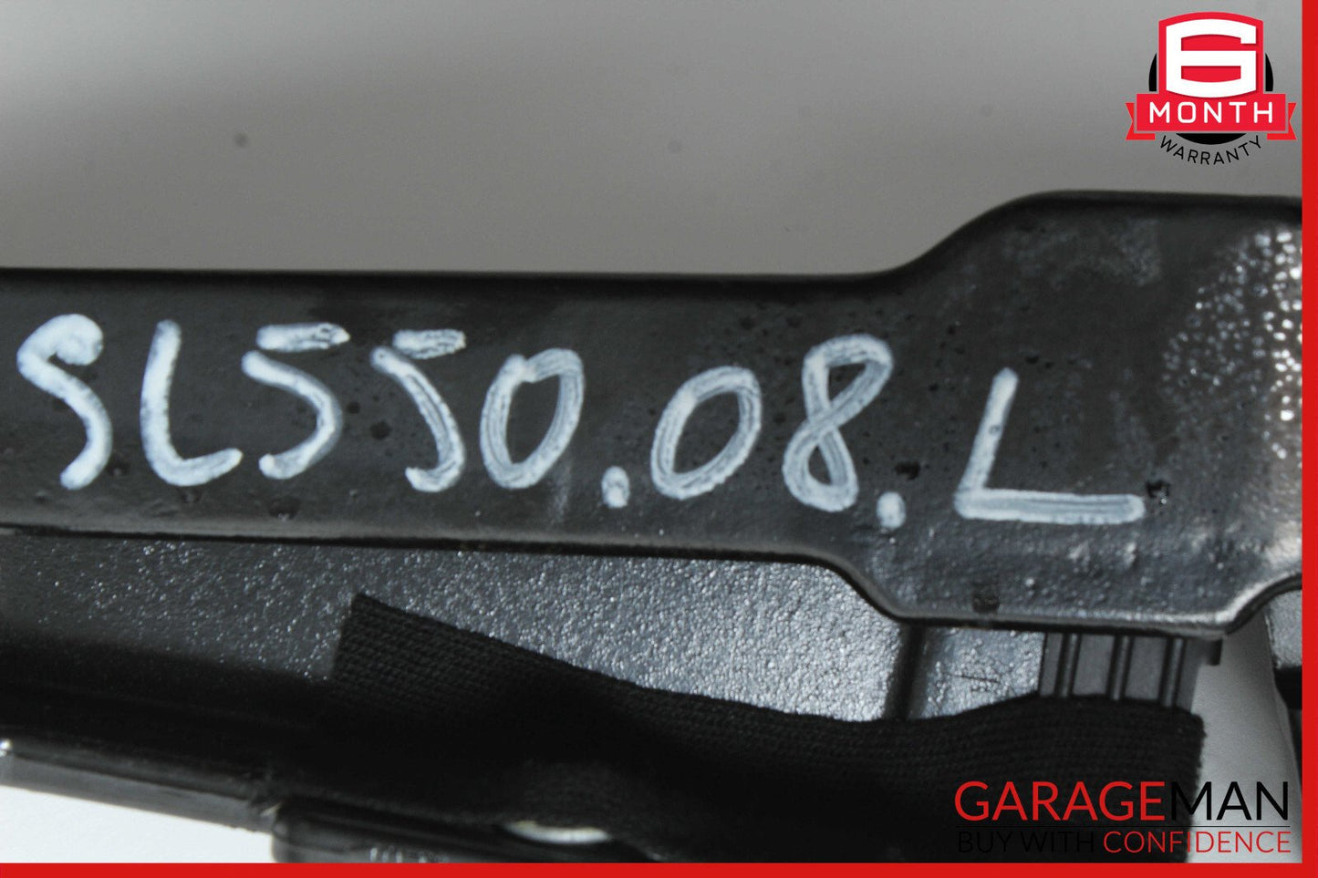 03-08 Mercedes R230 SL550 Left Convertible Hard Roof Top Hinge w/ Pillar Cover