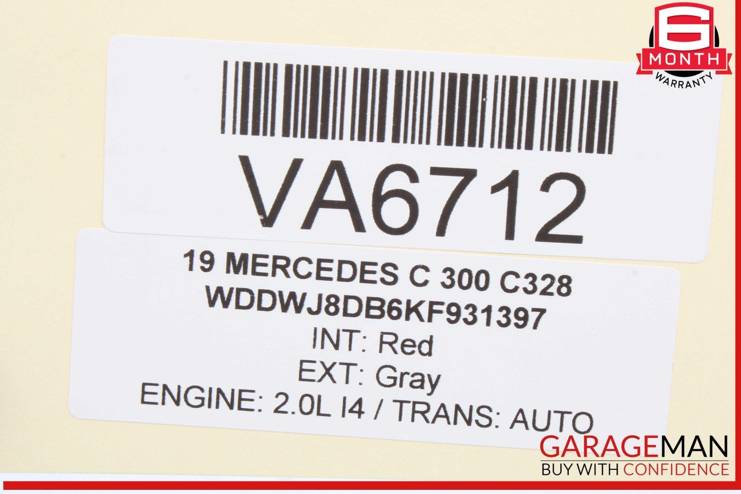 19-23 Mercedes W205 C300 Transmission Control Module Unit TCU 2139001722 OEM