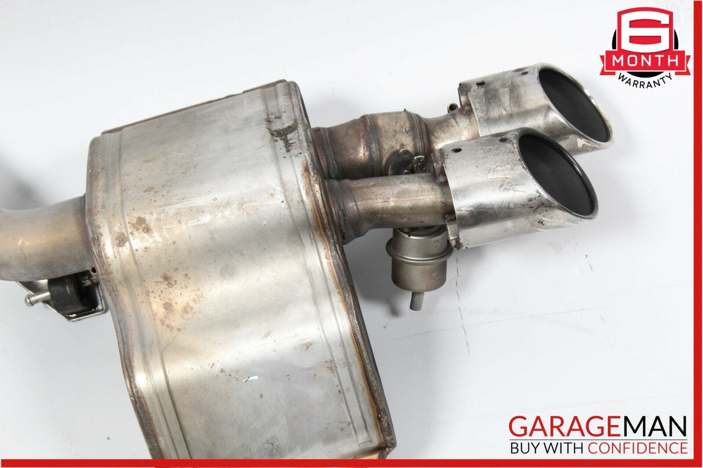 14-17 Maserati Ghibli Rear Left & Right Side Exhaust Muffler Tip Tips Set OEM