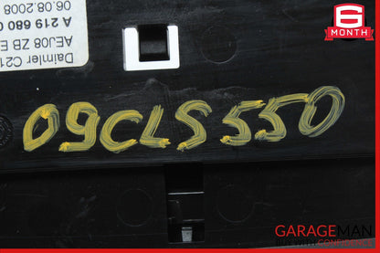 06-11 Mercedes W219 CLS500 CLS550 Hazard Control Door Lock Switch Panel OEM