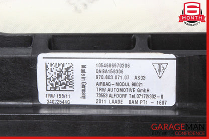 10-16 Porsche Panamera 970 Front Right Side Dash Dashboard Air Bag Airbag OEM