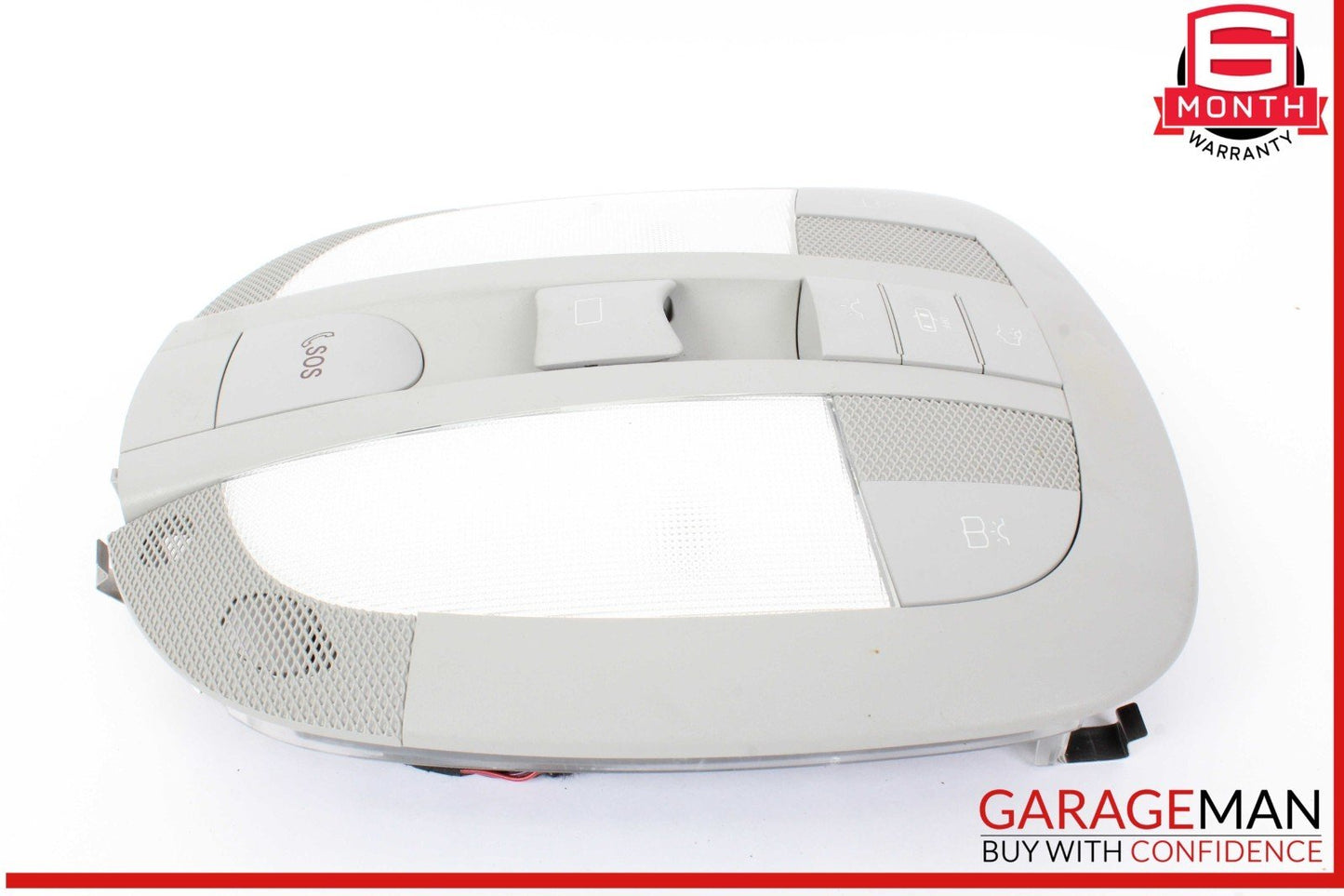 06-13 Mercedes W164 ML350 Front Overhead Dome Light Lamp Gray 2518200610 OEM