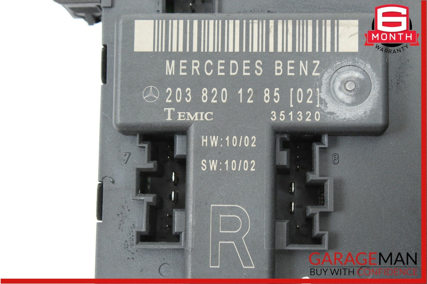01-07 Mercedes W203 C230 C320 Front Right Passenger Door Control Module OEM