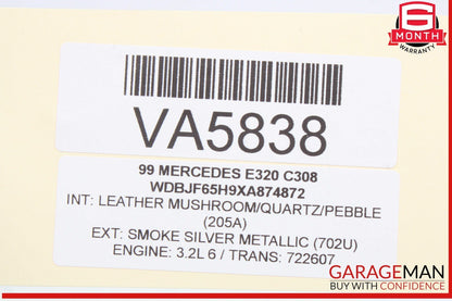 98-99 Mercedes W210 E320 E300 ASR PML Computer Control Module Unit OEM
