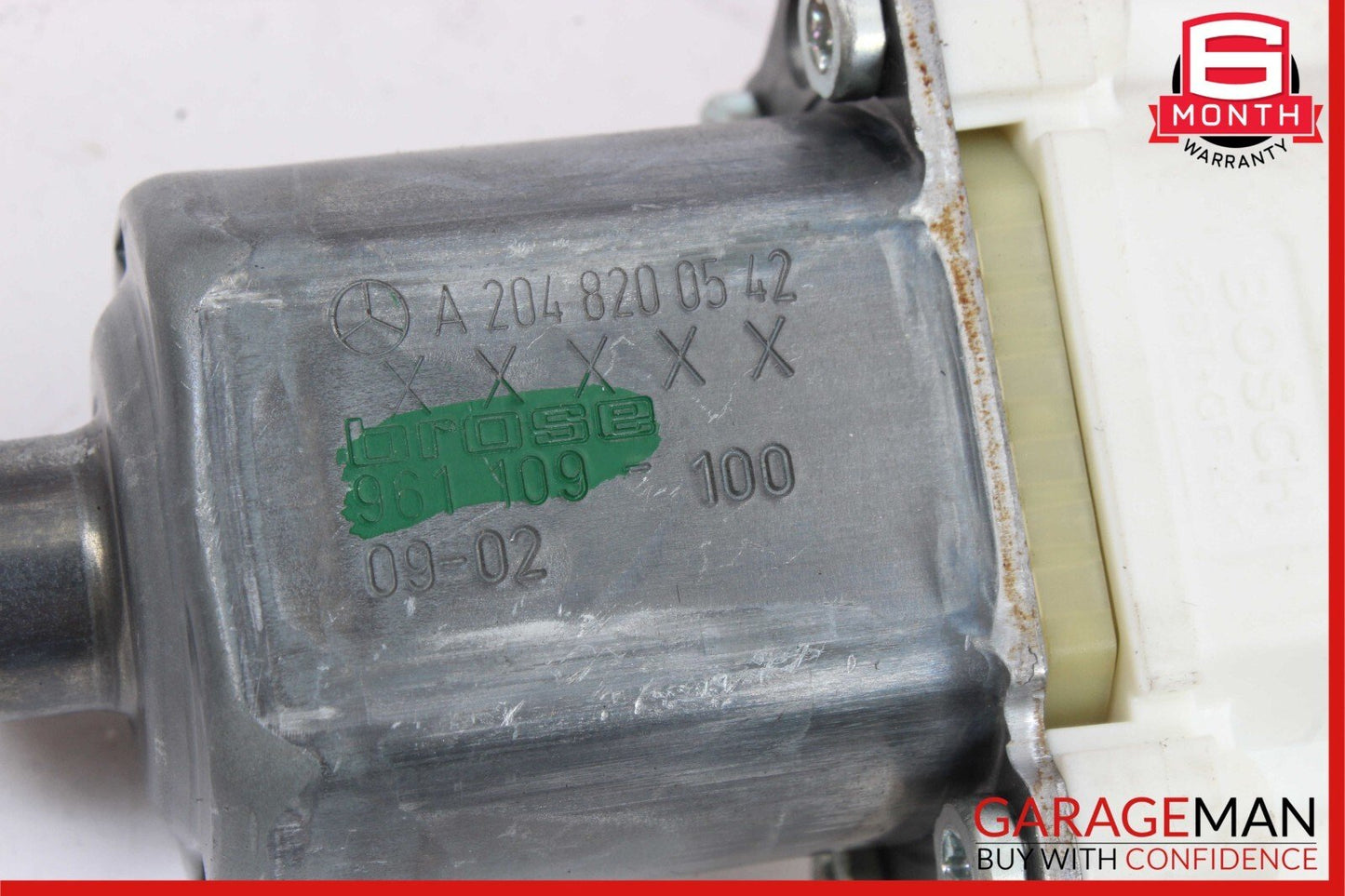 08-16 Mercedes E400 GLK350 C250 C280 Rear Left Door Window Regulator Motor Unit