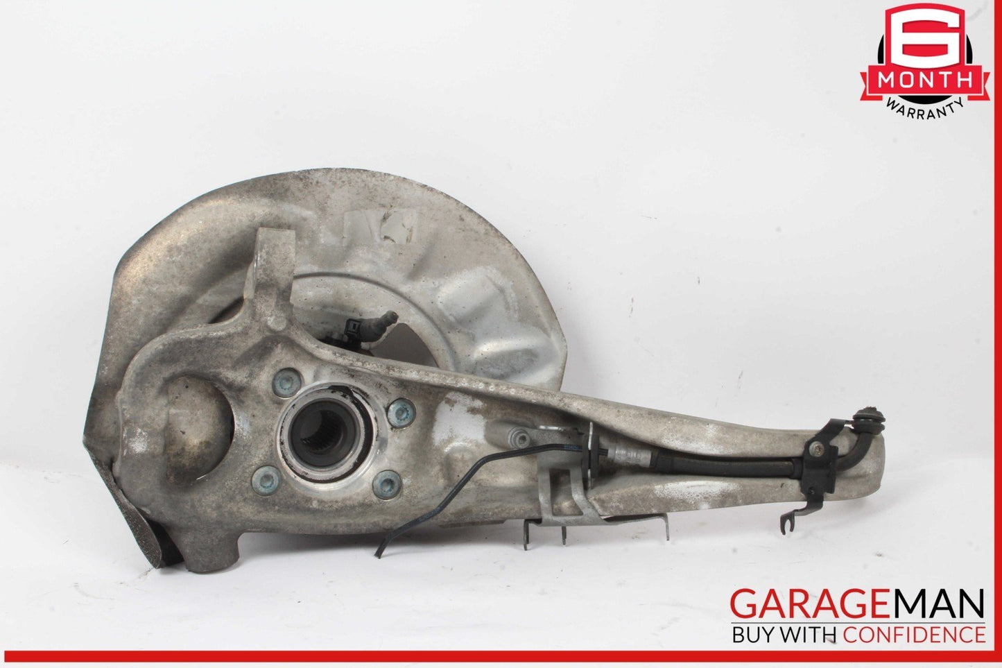 11-18 Porsche Cayenne 958 Front Left Driver Side Spindle Knuckle Hub Bearing OEM